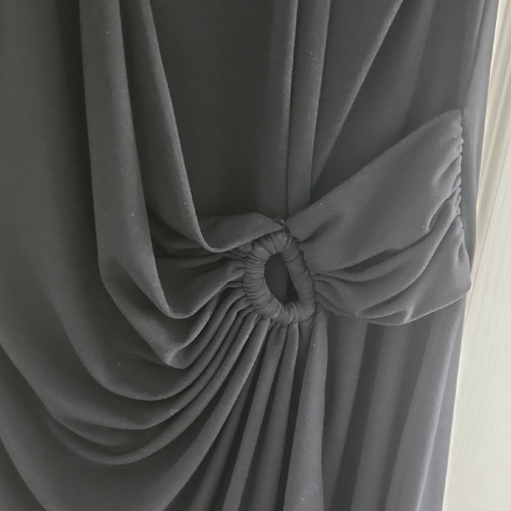 Tommy Bahama Clara Black Halter Dress - Picture 3 of 7